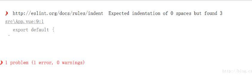 初学vue出现空格警告的原因及其如何解决方案