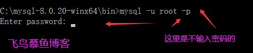 mysql: [Warning] Using a password on the command line interface can be insecure.