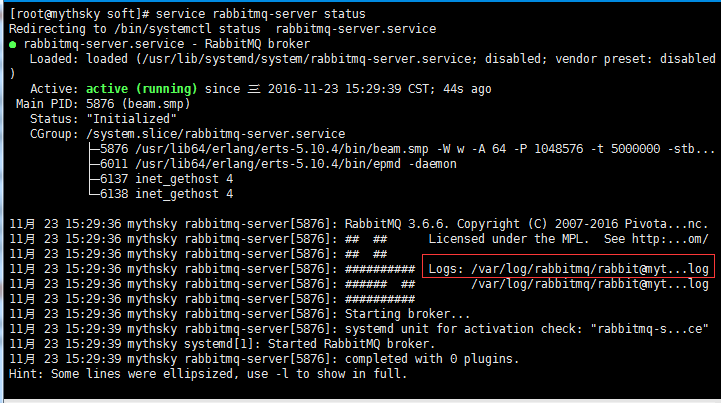 linux安装RabbitMQ详细好代码教程