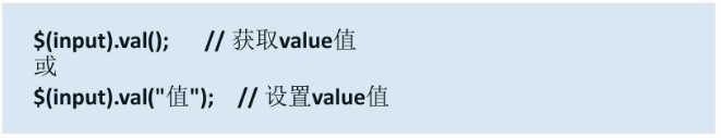 jQuery操作value值方法介绍