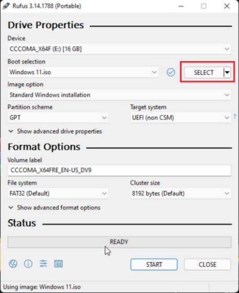 如何从 PC 上的 USB 安装 Windows 11