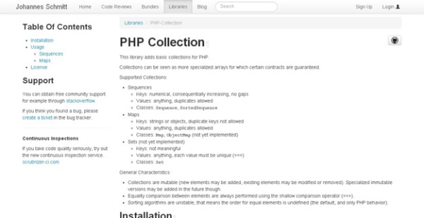 PHP Collection