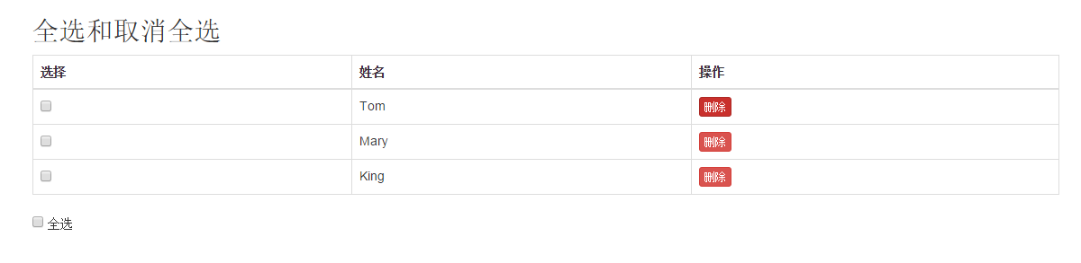 AngularJS如何实现全选反选功能