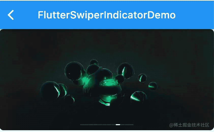 flutter开发技巧自定页面指示器PageIndicator详解