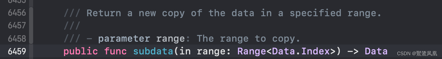 Swift data范围截取问题如何解决方案