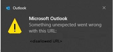 安装KB5002427后Outlook2016无法打开超链接怎么办 附修复方案
