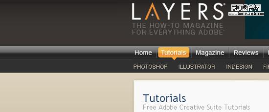 Layers Magazine - screen shot.