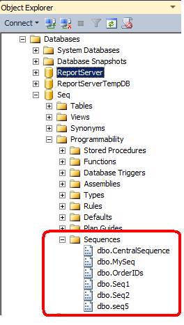 SQL Server序列SEQUENCE用法介绍