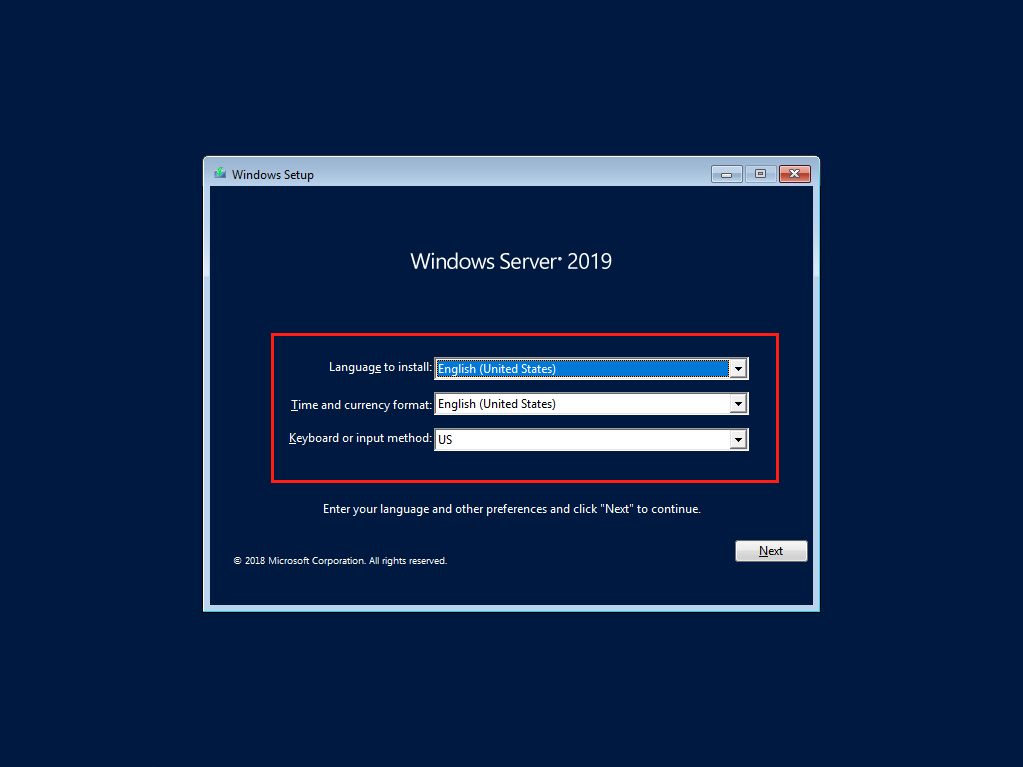 Windows Server 2019安装VMware