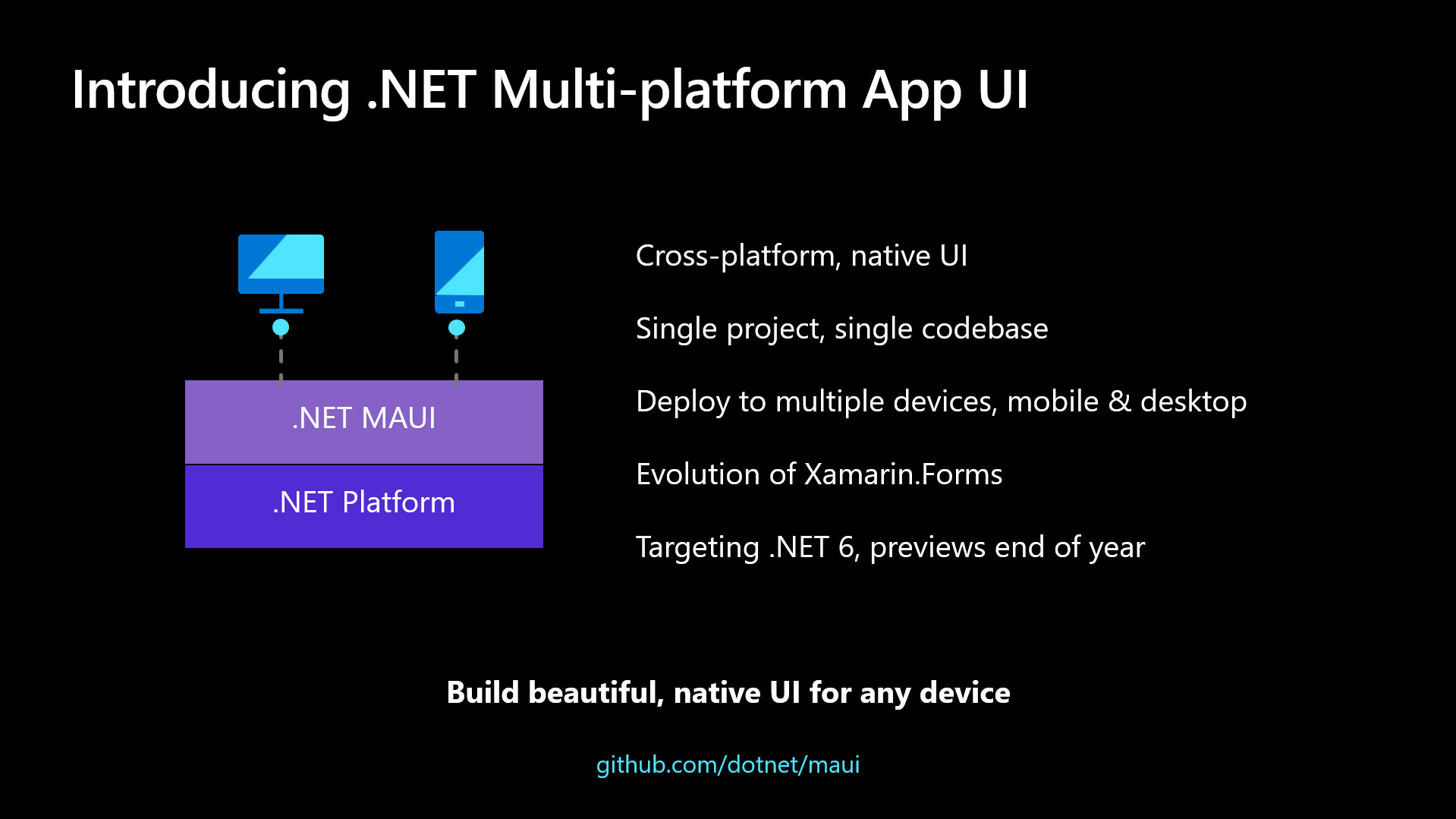 .NET跨平台应用MAUI介绍